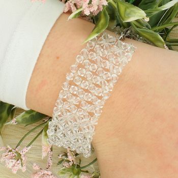 Srebrna bransoletka ślubna z kryształami Swarovski® 925 BR 335 – elegancka biżuteria dla panny młodej ślubna brans.jpg